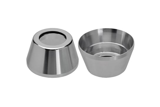 Neco Nakładka na stery kierownicy aluminiowa 1 1/8, srebrna, 25,4 mm Neco