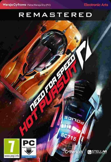 Need For Speed Hot Pursuit Remastered PC - kod Electonic Arts Polska