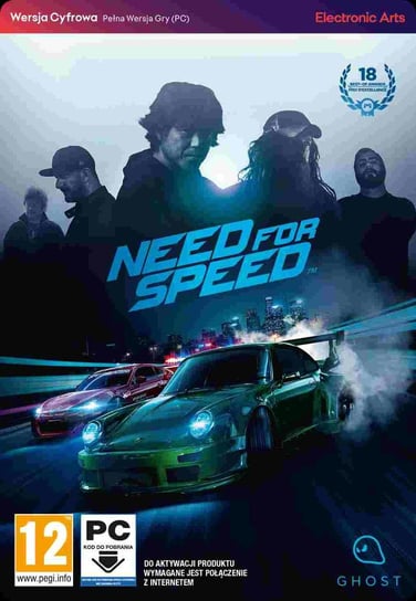 Need For Speed PC - kod Electonic Arts Polska