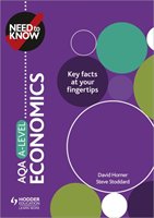 Need to Know: AQA A-level Economics Horner David