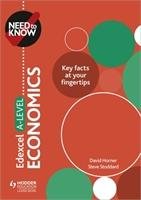 Need to Know: Edexcel A-level Economics Horner David
