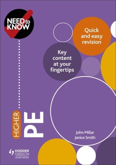 Need to Know: Higher PE John Millar, Janice Smith