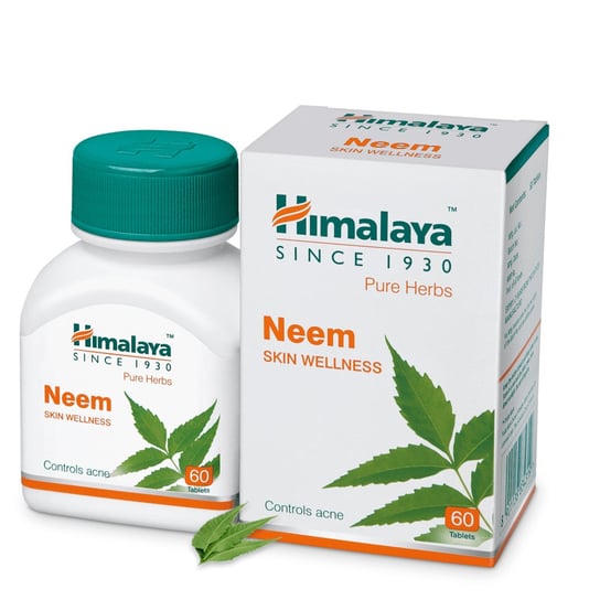 Neem zdrowie skóry Himalaya Suplement diety, 60 tabletek Inna marka