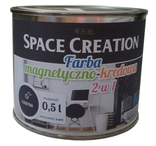 Nefere, farba tablicowo-magnetyczna Space Creation, 0,5 l Nefere