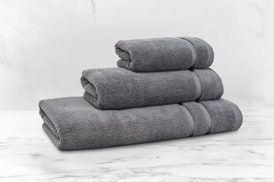 Nefretete Egyptian Cotton -  Supreme 800gsm Giza 95 - Antracytowy, Komplet 3 sztuk Nefretete