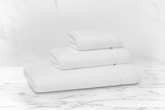 Nefretete Egyptian Cotton -  Supreme 800gsm Giza 95 - Biały, Komplet 3 sztuk Nefretete