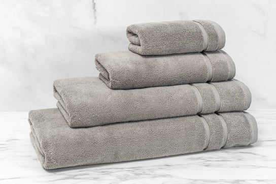 Nefretete Egyptian Cotton -  Supreme 800gsm Giza 95 - Grey Stone, Komplet 4 sztuk Nefretete