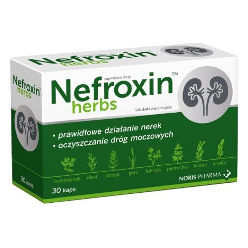 Nefroxin Herbs, 30kaps. Noris Pharma