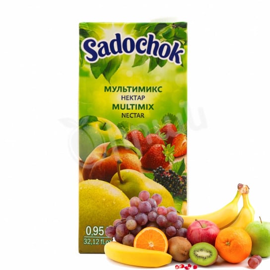 Nektar owocowo-jagodowy z miąższem Multimix "Sadochok" 950ml Inna marka