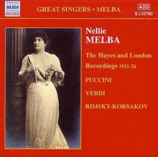 Nellie Melba: Complete Recordings. Volume 4 Melba Nellie