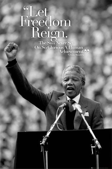 Nelson Mandela - plakat 61x91,5 cm GBeye