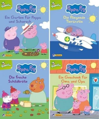 Nelson Mini-Bücher: 4er Peppa Pig 13-16 Nelson