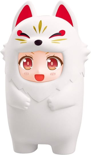 Nendoroid More Kigurumi Face Parts Case White Kitsune Inna marka