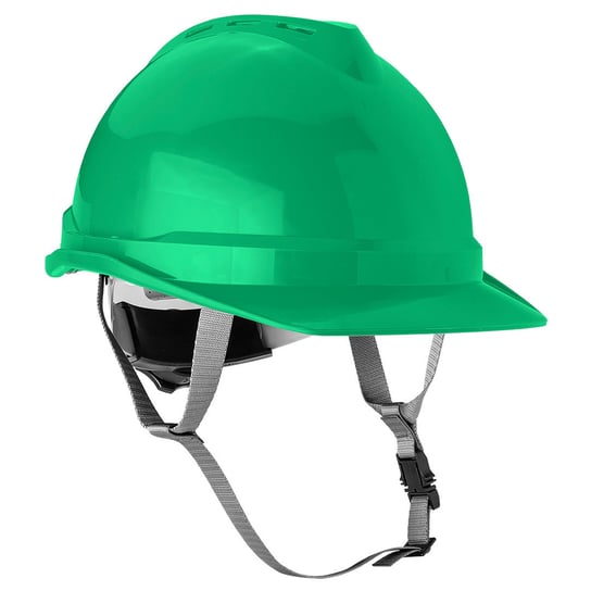 NEO Hełm przemysłowy z paskiem podbródkowym, zielony 97-223 Neo Tools