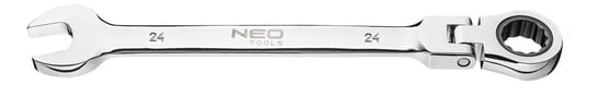 NEO Klucz płasko-oczkowy z przegubem i grzechotką 24 mm 09-054 Neo Tools