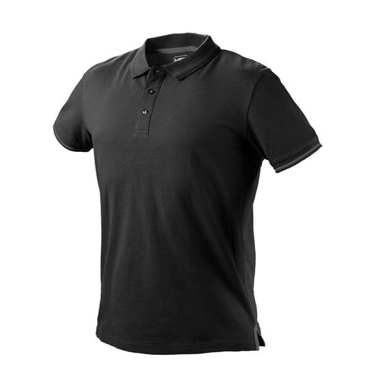 NEO Koszulka polo DENIM, czarna, rozmiar L 81-659-L NEO