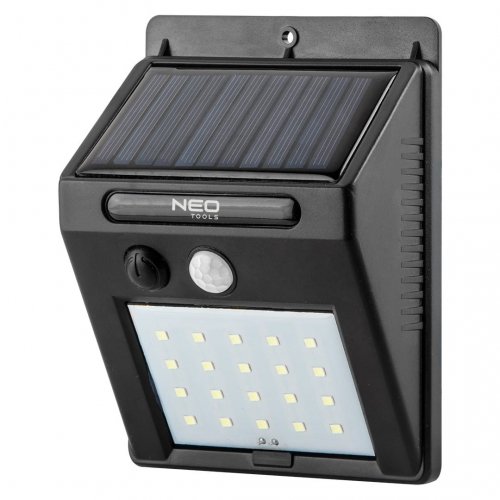 NEO Lampa solarna ścienna 20 SMD LED 250 lm 99-055 Neo Tools