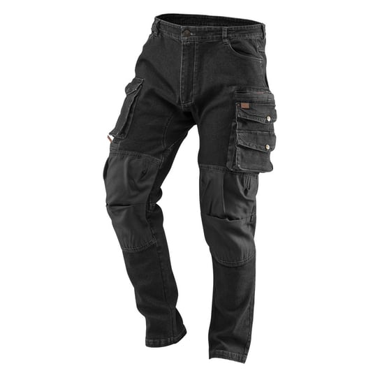 NEO Spodnie robocze DENIM, czarne, rozmiar XXL 81-236-XXL Neo Tools