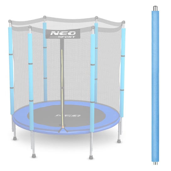 Neo-Sport, Słupek górny z pianką do trampoliny, 4,5 ft Neo-Sport