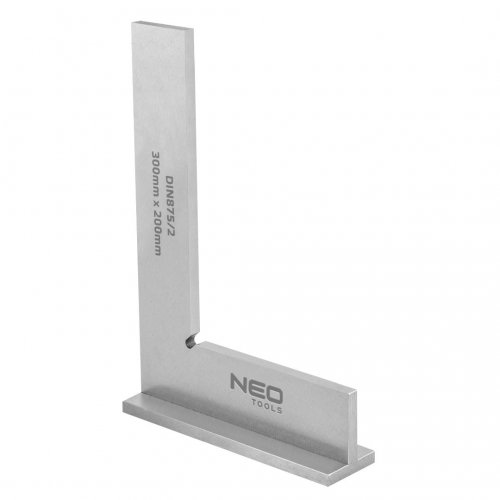 NEO TOOLS, Kątownik z podstawą, DIN875/2, 300x200mm, 72-035 NEO TOOLS