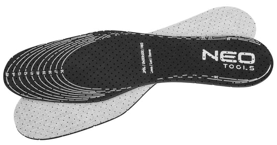 NEO Wkładka do butów z węglem aktywnym - rozmiar uniwersalny - do docięcia, 10 par. 82-303 NEO