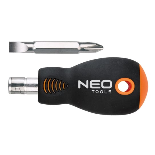 NEO Wkrętak odwracalny płasko-krzyżowy 6.0 mm x PH2, CrV 04-201 Neo Tools
