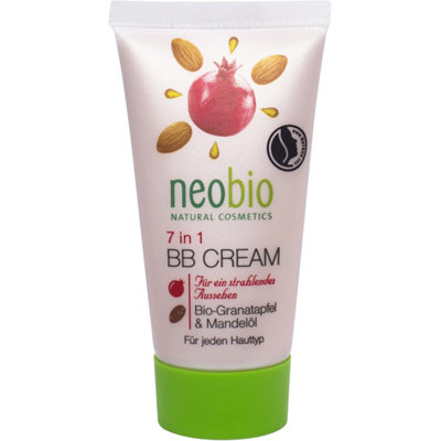 NeoBio, krem do twarzy BB z granatem i olejem migdałowym Eko, 30 ml Neobio