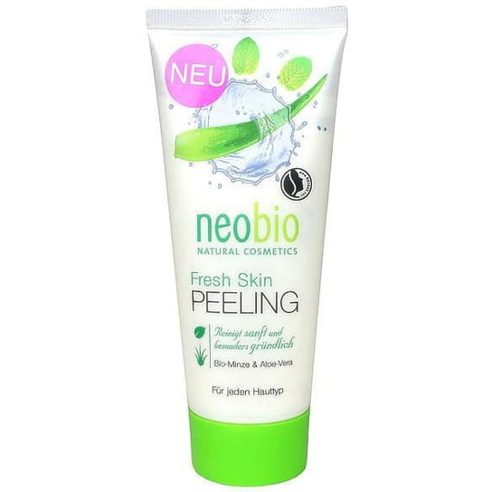 Neobio, peeling do twarzy z wyciągiem z mięty i aloesu, 100 ml Neobio