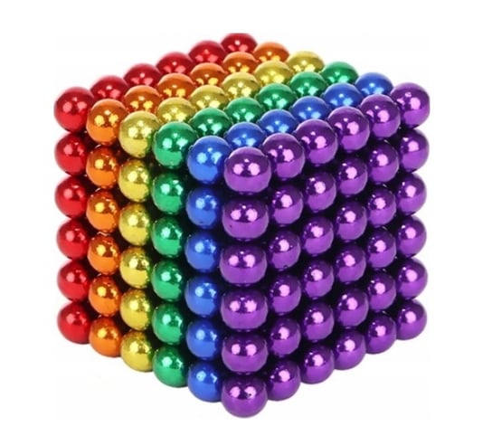 Neocube, Kulki magnetyczne tęczowe, 216 szt. Neocube