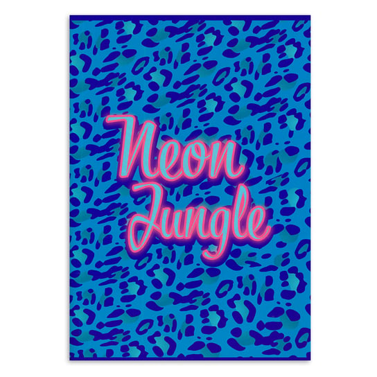 Neon Jungle, Zeszyt w kratkę, A4 Paperdot
