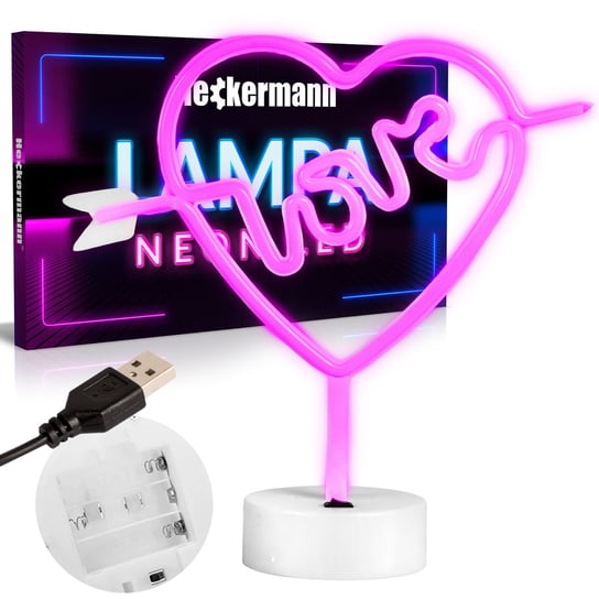 Neon LED Heckermann stojący LOVE Inna marka