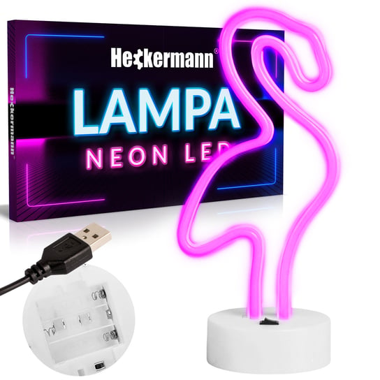 Neon LED Heckermann stojący PTAK Inna marka