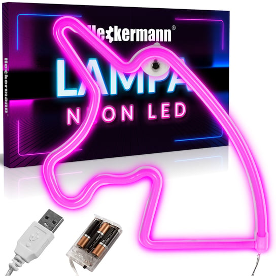 Neon LED Heckermann wiszący JEDNOROŻEC Inna marka