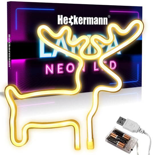 Neon LED Heckermann wiszący RENIFER Inna marka