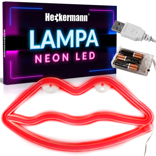 Neon LED Heckermann wiszący USTA Inna marka