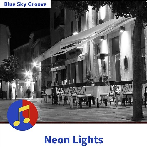 Neon Lights Blue Sky Groove