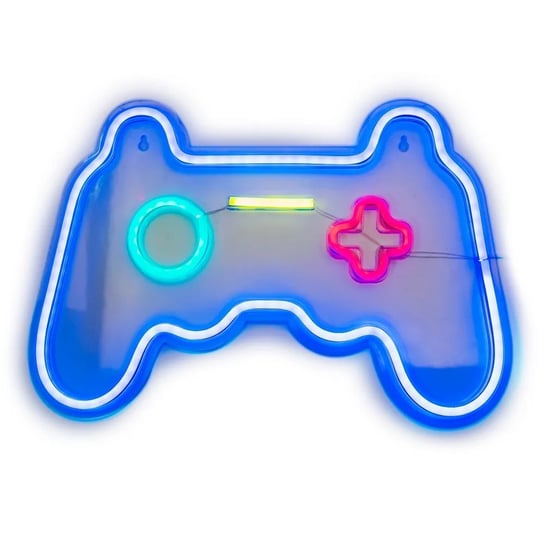 Neon na ścianę LED na USB lampka nocna PAD GAME GAMEPAD dekoracja gamera bez marki