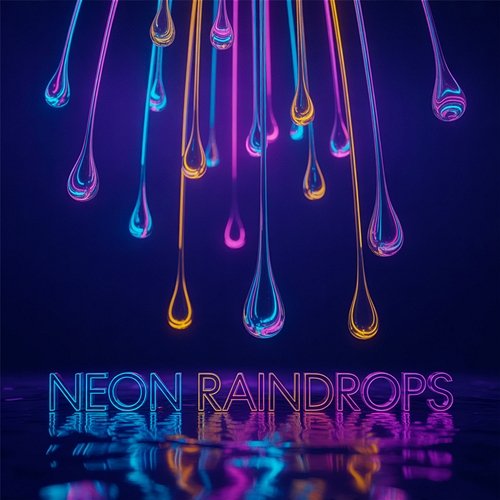 Neon Raindrops Savannah Cole Hart