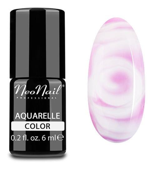 Neonail, Aquarelle, Lakier Hybrydowy, 5504-1 Pink, 6 ml NEONAIL