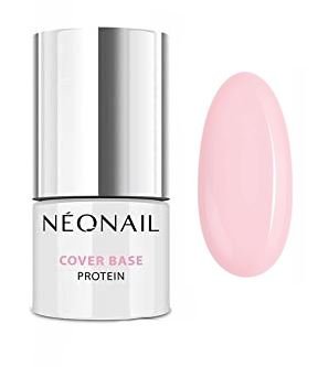 NeoNail, Lakier Hybrydowy, Cover Base Protein Nude Rose, 3ml NEONAIL