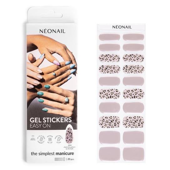 NEONAIL Lakier Hybrydowy w Naklejce GEL STICKERS EASY ON M04 NEONAIL