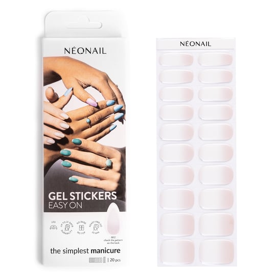 NEONAIL Lakier Hybrydowy w Naklejce GEL STICKERS EASY ON M12 NEONAIL