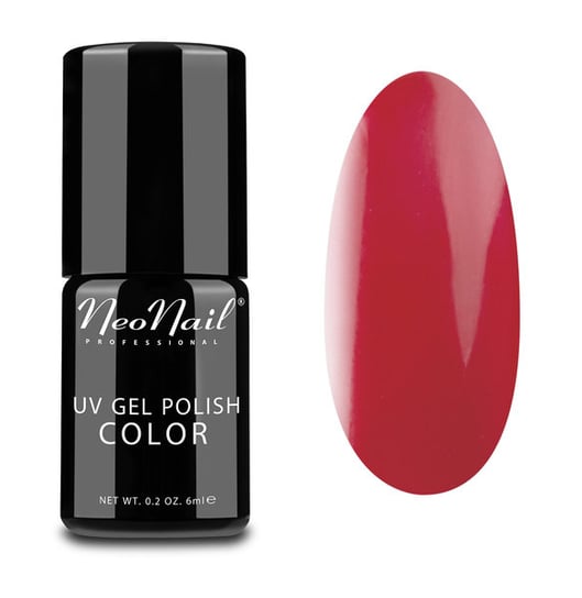 Neonail, Uv Gel Polish Color, Lakier Hybrydowy, 3762 Raspberry Red, 6 ml NEONAIL