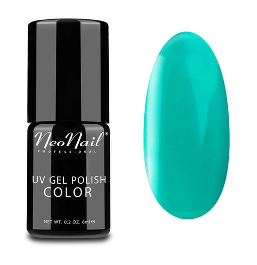 Neonail, Uv Gel Polish Color, Lakier Hybrydowy, 3781 Ocean Green, 6 ml NEONAIL