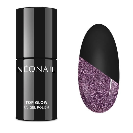 NeoNail UV Gel Polish Color Top Glow Top hybrydowy Sparkling 7ml NEONAIL