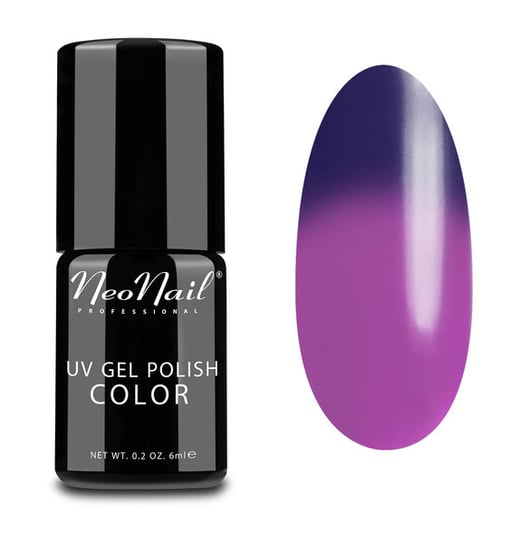Neonail, Uv Gel Polish Thermo Color, Lakier Hybrydowy, 5190 Purple Rain, 6 ml NEONAIL