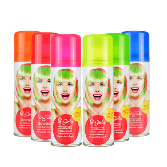 Neonowy spray do włosów, mix kolorów Arpex