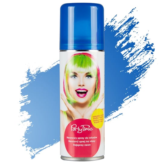 Neonowy spray do włosów, niebieski Arpex