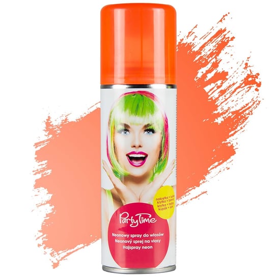 Neonowy spray do włosów, pomarańczowy Arpex