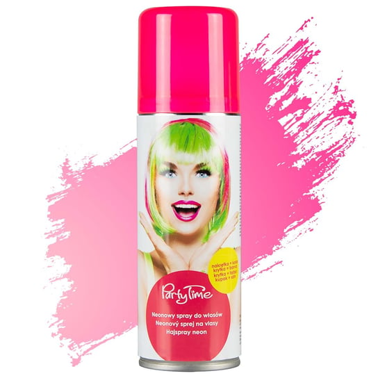 Neonowy spray do włosów, różowy Arpex